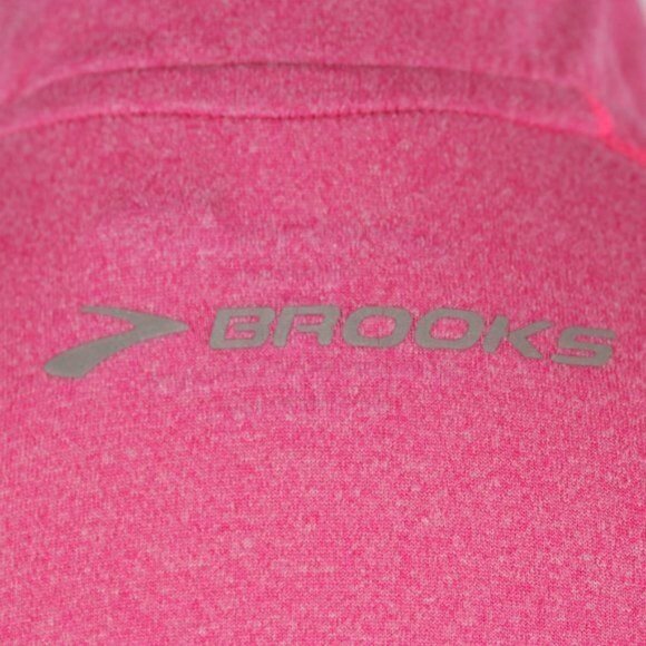 Brooks Dash Women's Small Pink 1/4 Zip Long Sleeve Athletic Pullover - Picture 5 of 10